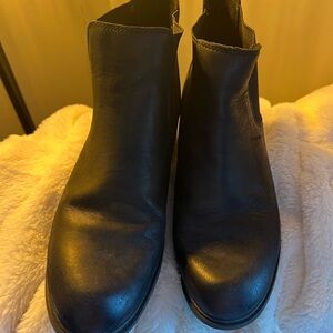 Timberland Black Leather Chelsea Boots Womens